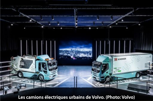 Le Volvo FE Electric de 16 tonnes et le Volvo FL Electric de 26 tonnes