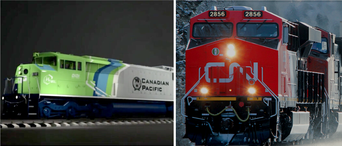 Trains électriques CP et CN